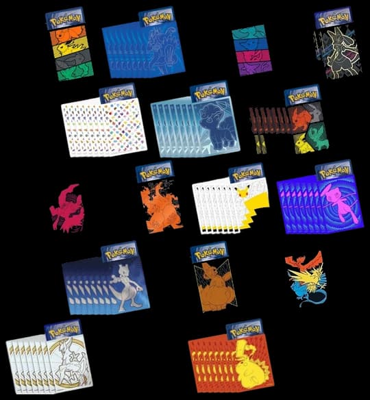 Pokémon Card Sleeves (64 ct) — Assorted Designs