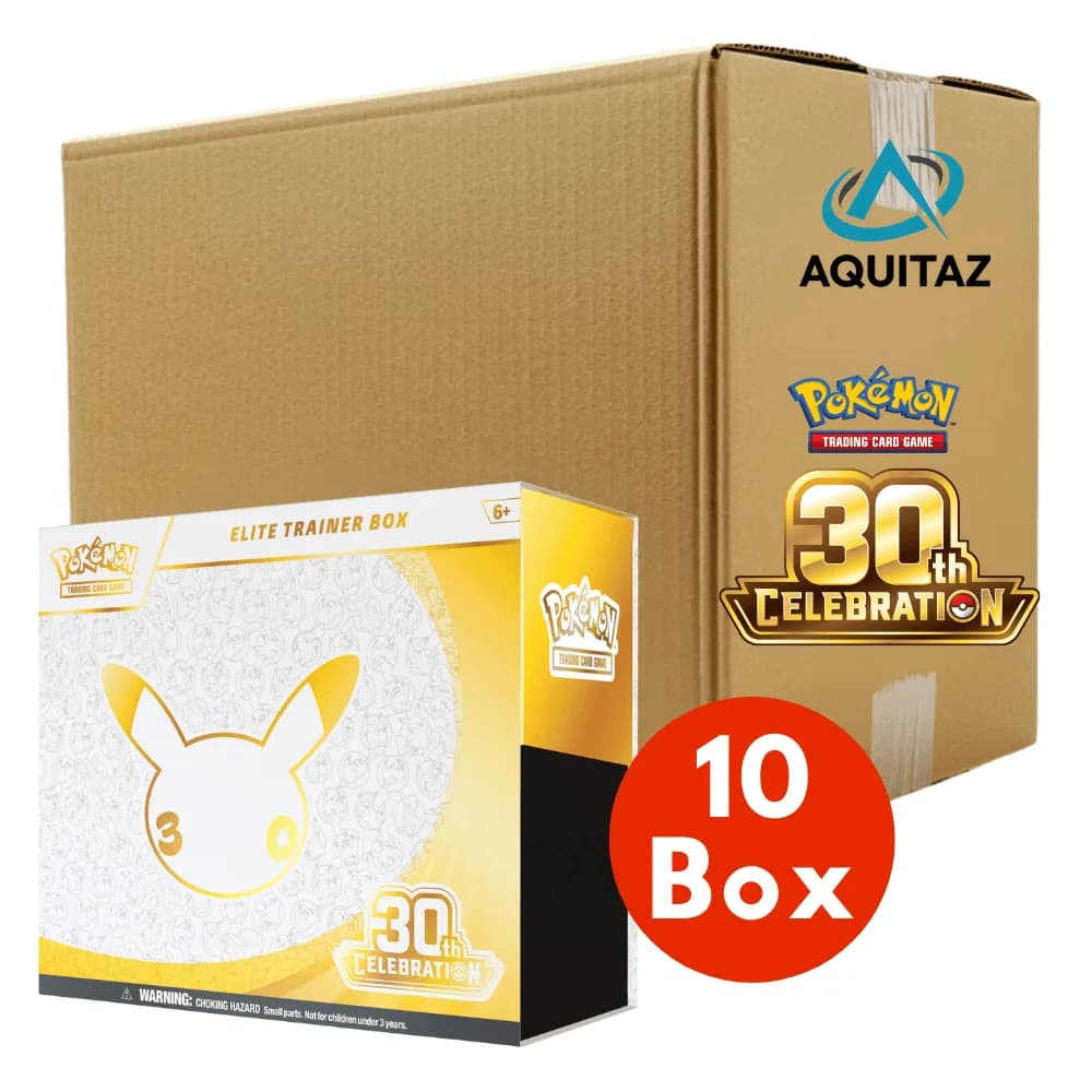 30th Celebration Elite Trainer Box Case (10-ct)